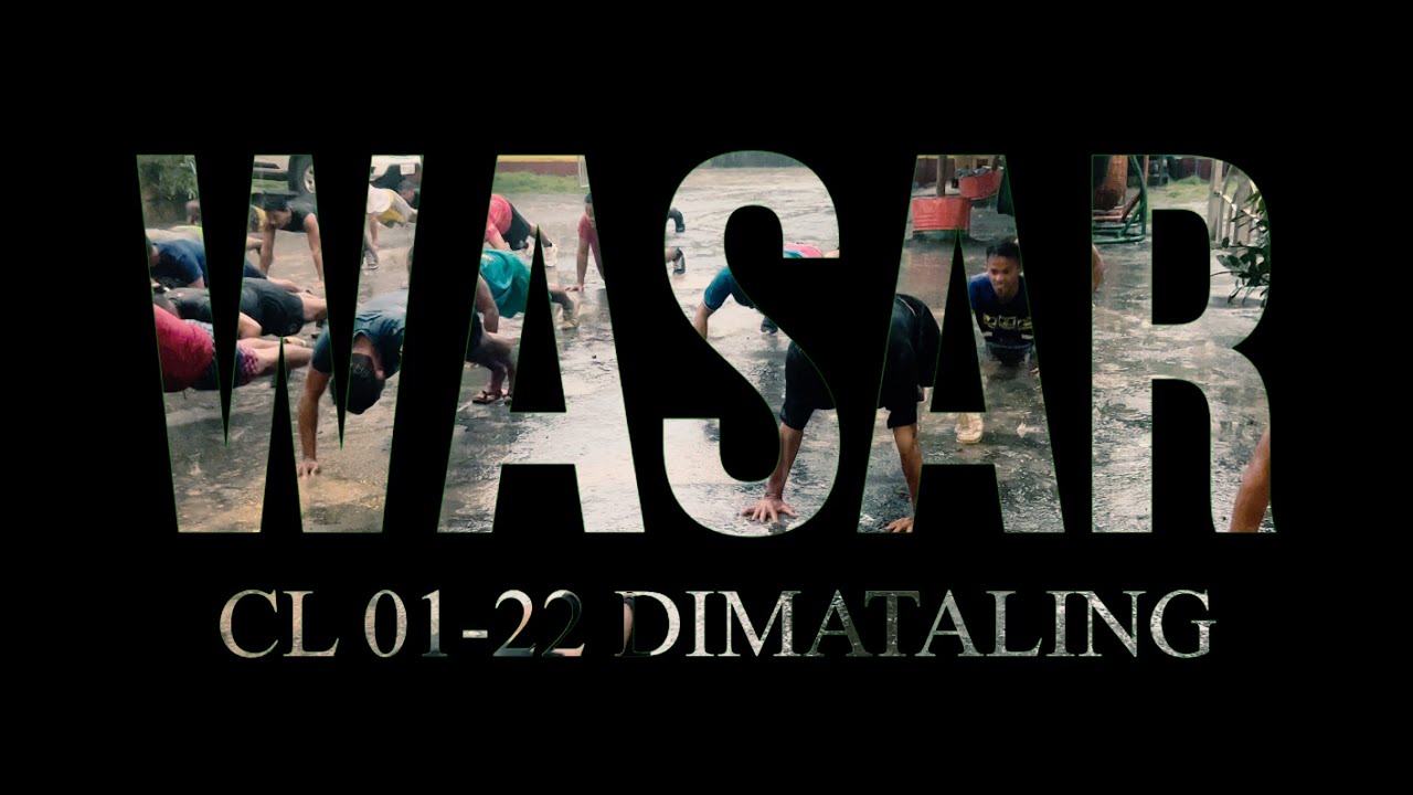 WATER SEARCH AND RESCUE “WASAR” TRAINING - Dimataling CL 01-2022