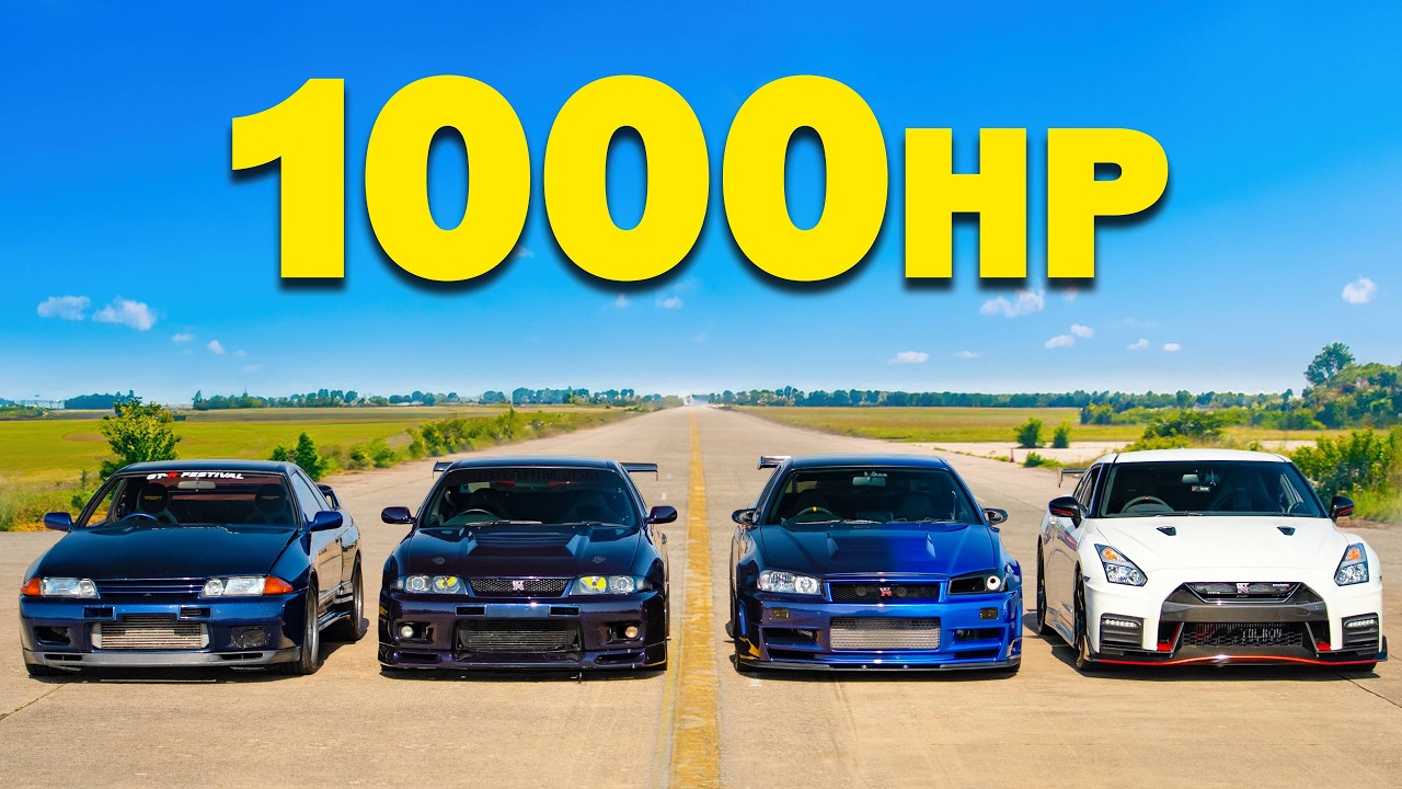 Los mejores ARRANCONES de GT-R - ¡LA PELÍCULA!