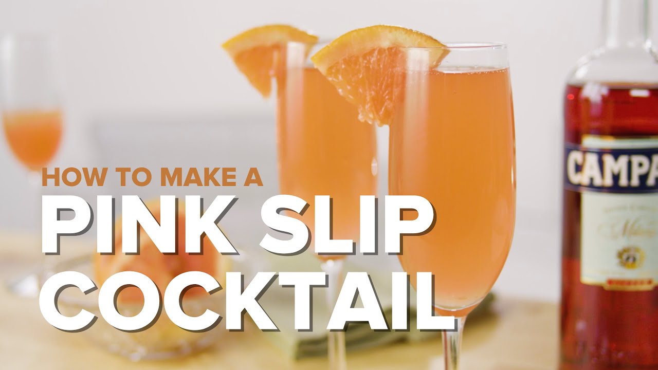 How to Make a Pink Slip Cocktail