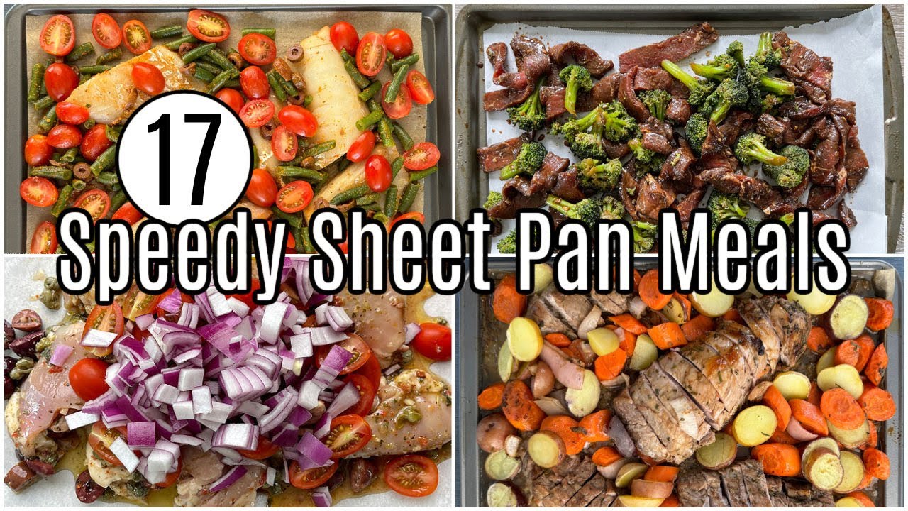 17 EASY SHEET PAN DINNERS | Tasty Freezer Meals