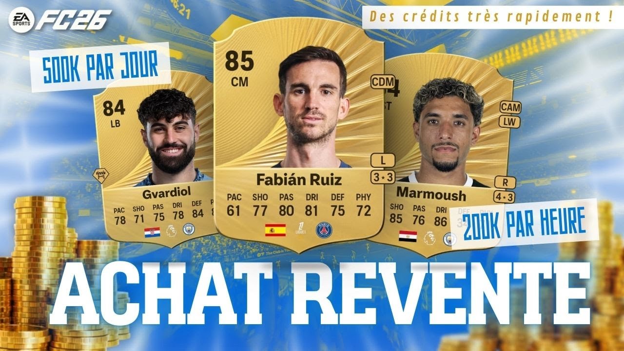 LA MEILLEUR TECHNIQUE D&rsquo;ACHAT REVENTE SUR FC26 / DE 20K A 200K 💰