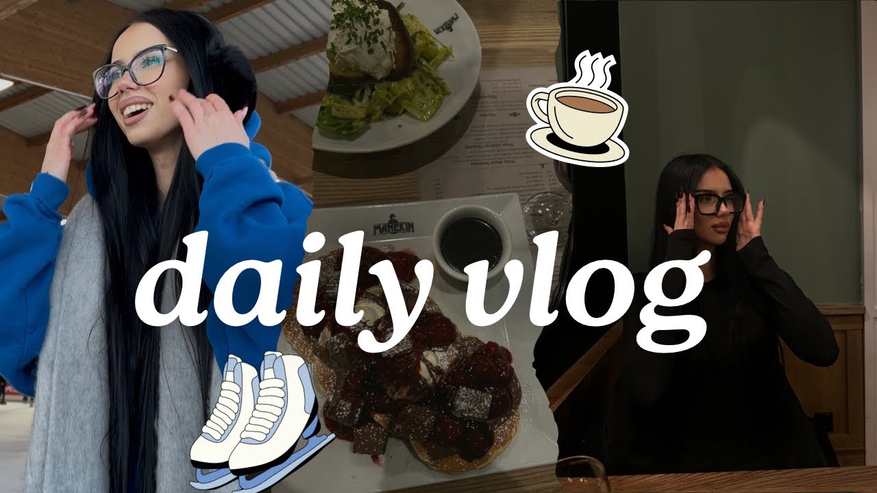 LUŹNY VLOG I KAWKA, ŁYŻWY