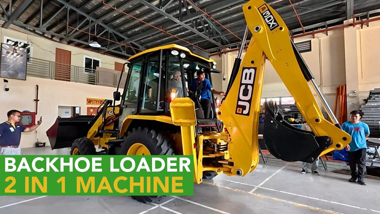 Another First Time Makikita sa Pinas! Powerful Machine - Backhoe Loader 2 in 1