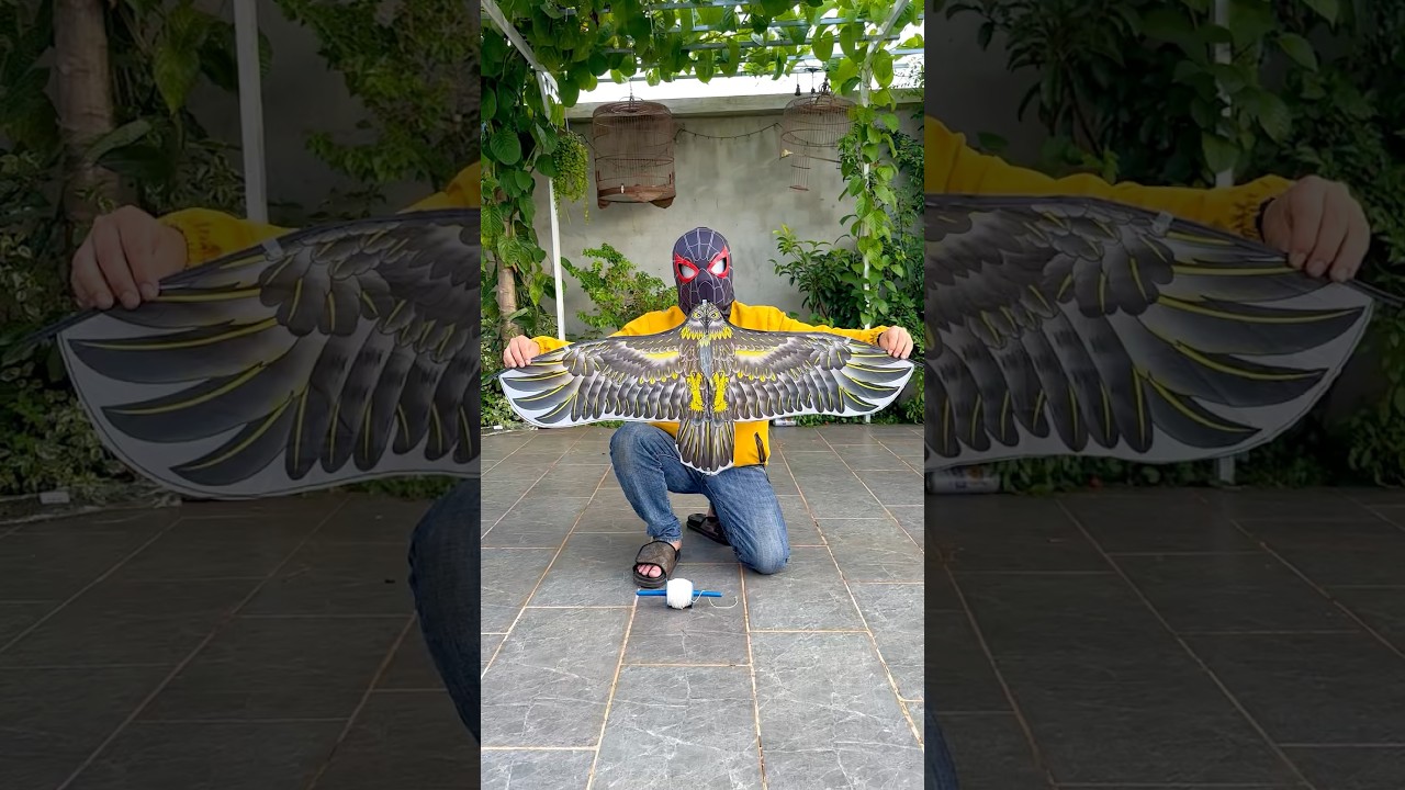 Eagle kite unboxing & Testing 🦅🪁