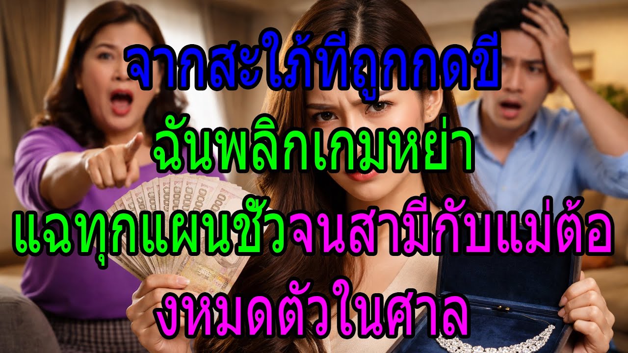 จากสะใภ้ที่ถูกกดขี่ ฉันพลิกเกมหย่า แฉทุกแผนชั่ว จนสามีกับแม่ต้องหมดตัวในศาล