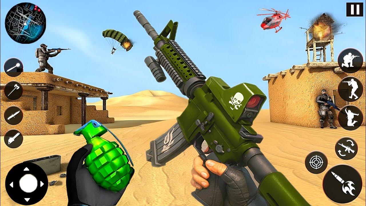 FPS Commando Shooting Strike - Counter Terrorist Shoot - Android GamePlay