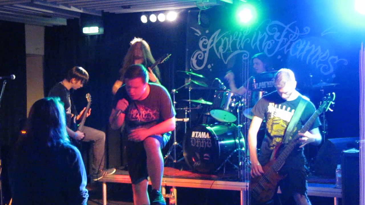 April in Flames - My Curse (live @ Charity Pit Night)