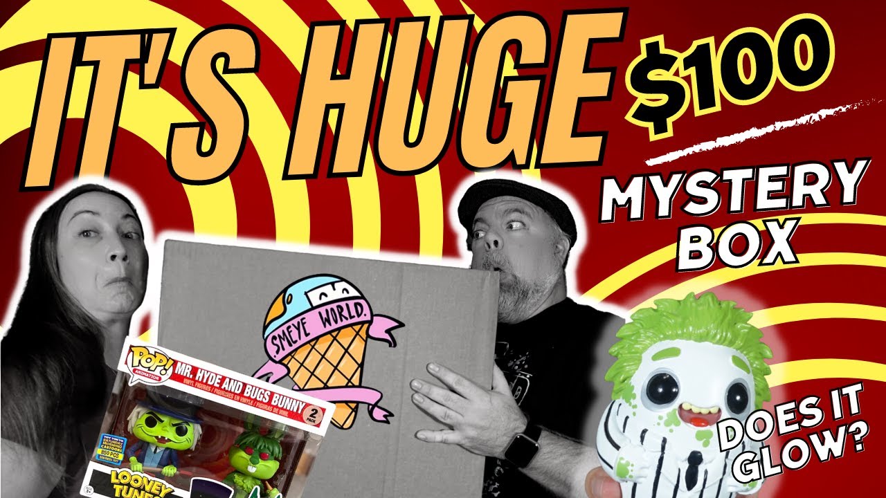 Oversized Overvalue Smeye World Funko Pop Mystery Box! It's Huge! New Tiny Ghost Soul Mates!