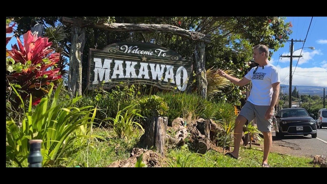 A visit to Makawao in upcountry Maui.  🤙