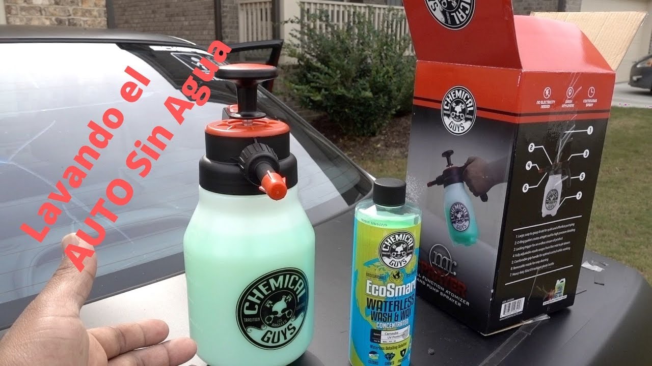 Como Lavar tu Auto sin Agua con Eco Smart y Mr Sprayer