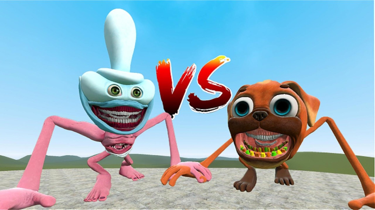 NEW SHIN CHOMPY CHASEY TAPES VS SHIN BINKY DRINKY TAPES DARK PALS THE 1ST FLOOR in Garry's Mod!