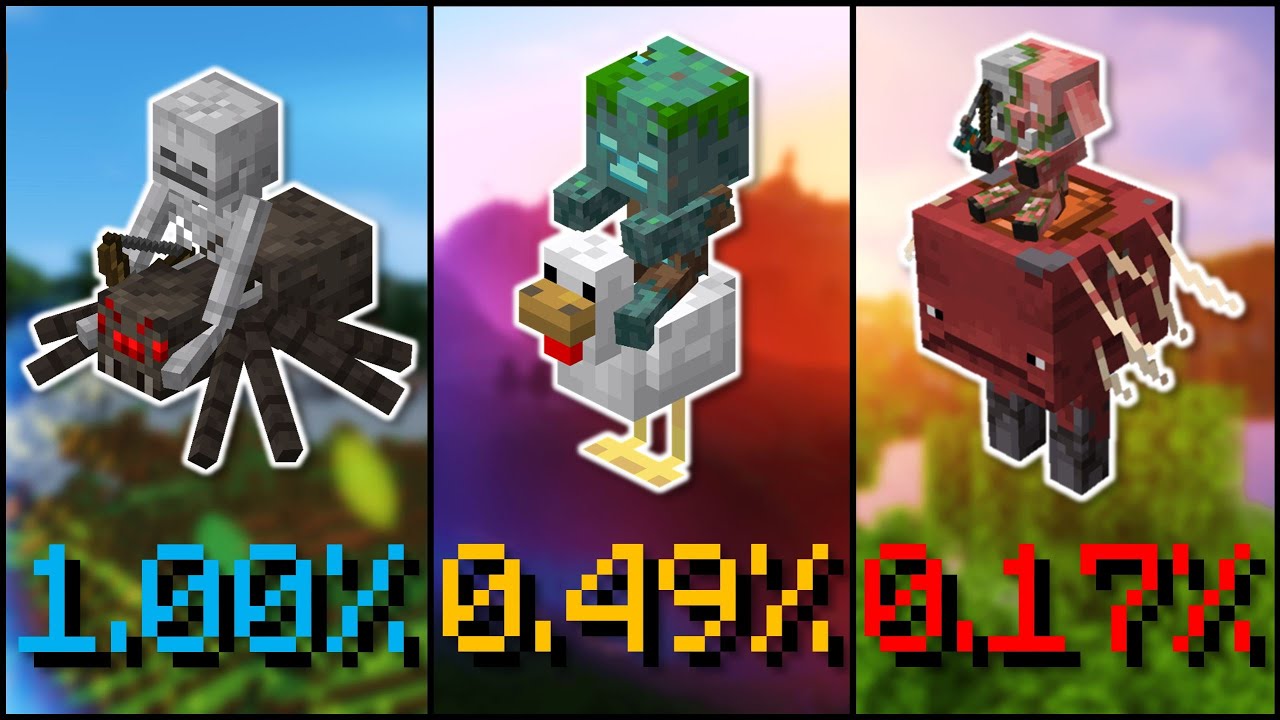 Minecraft - All Jockey Mobs