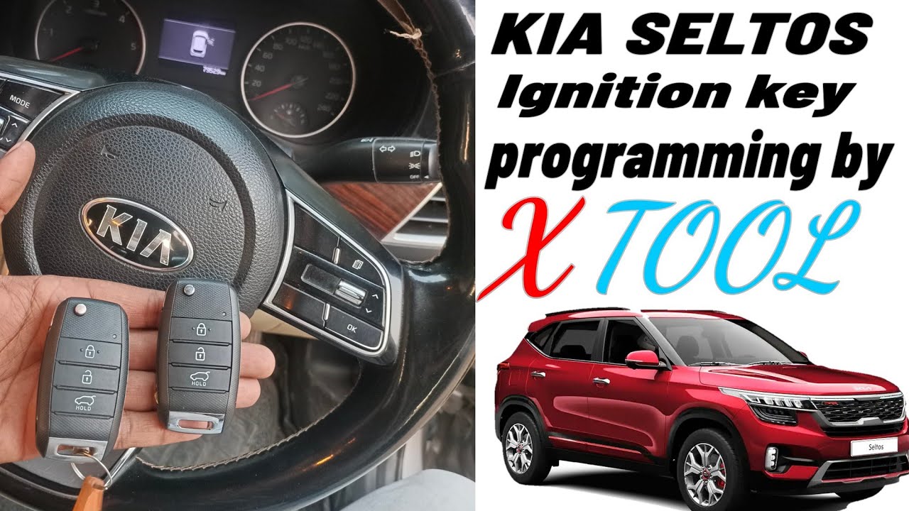 How to KIA SELTOS add Ignition key programming by Xtool किया सेल्टोस की चाबी कैसे बनाएं