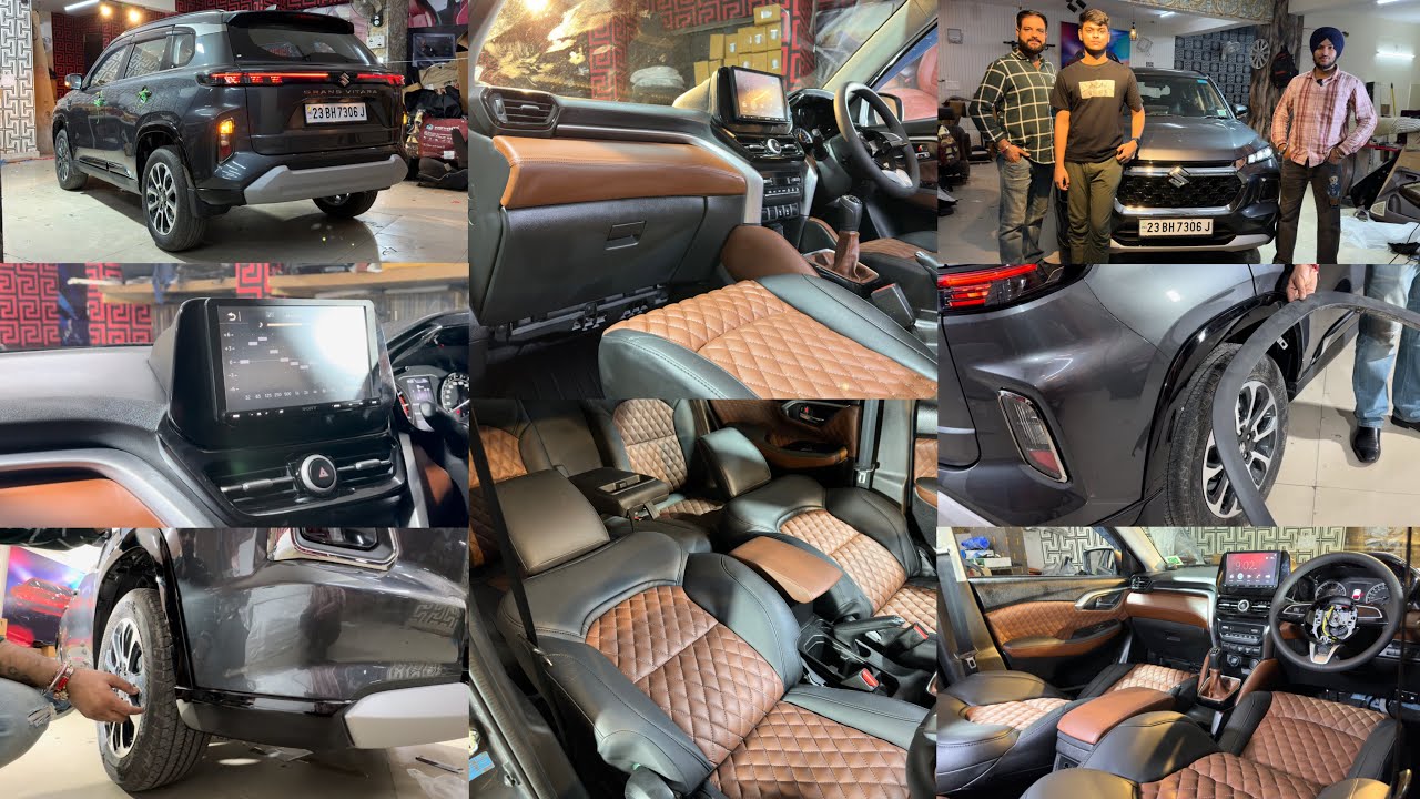 Grand Vitara Modified 2023 | Grand Vitara Sigma Modification From Delhi | Vitara Luxury 2023