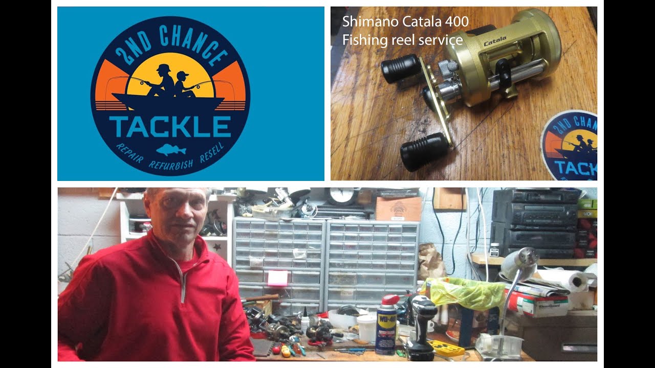 Shimano Catala 400 Fishing reel how to service