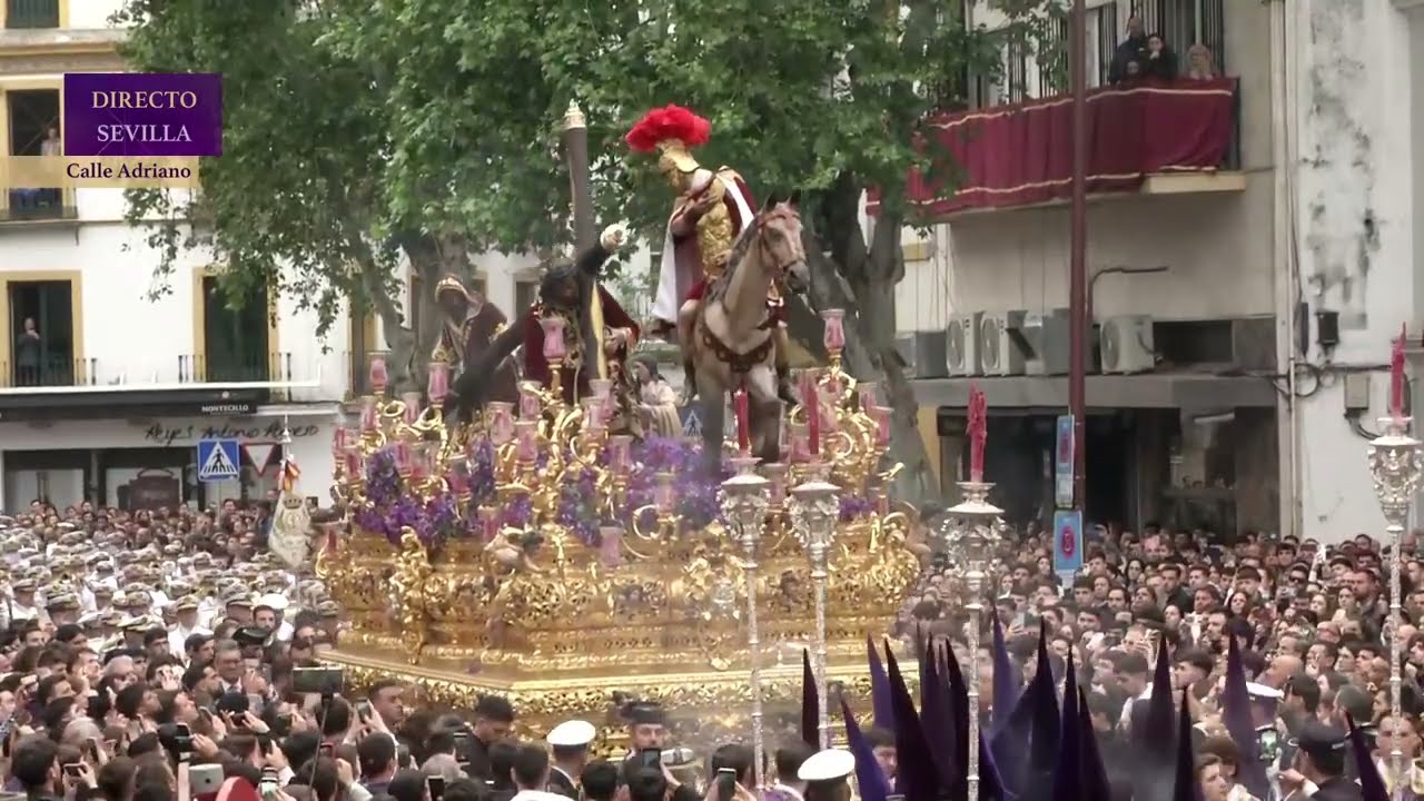 Cristo de las Tres Caídas de Triana saludo al BARATILLO 2025 - Madrugá Sevilla