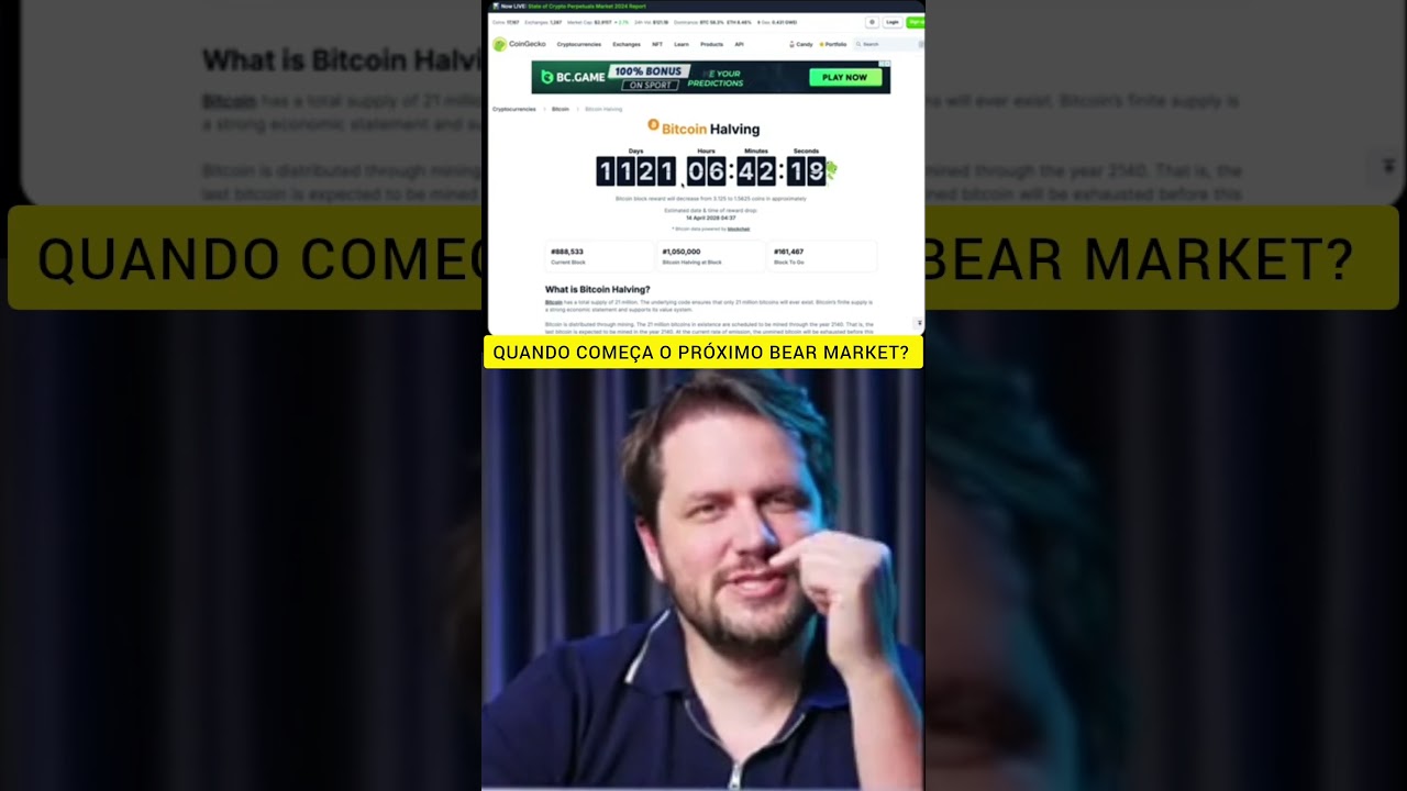 O INVERNO CRIPTO COME&Ccedil;A QUANDO? #bitcoin #criptomonedas #augustobackes
