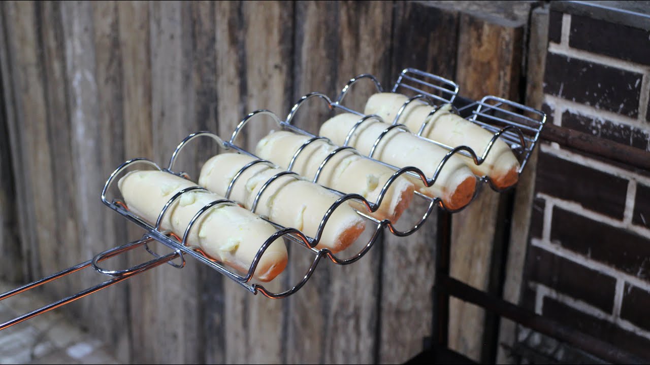 TESTEI O ESPETO DE PÃO COM ALHO DA SHOPEE!