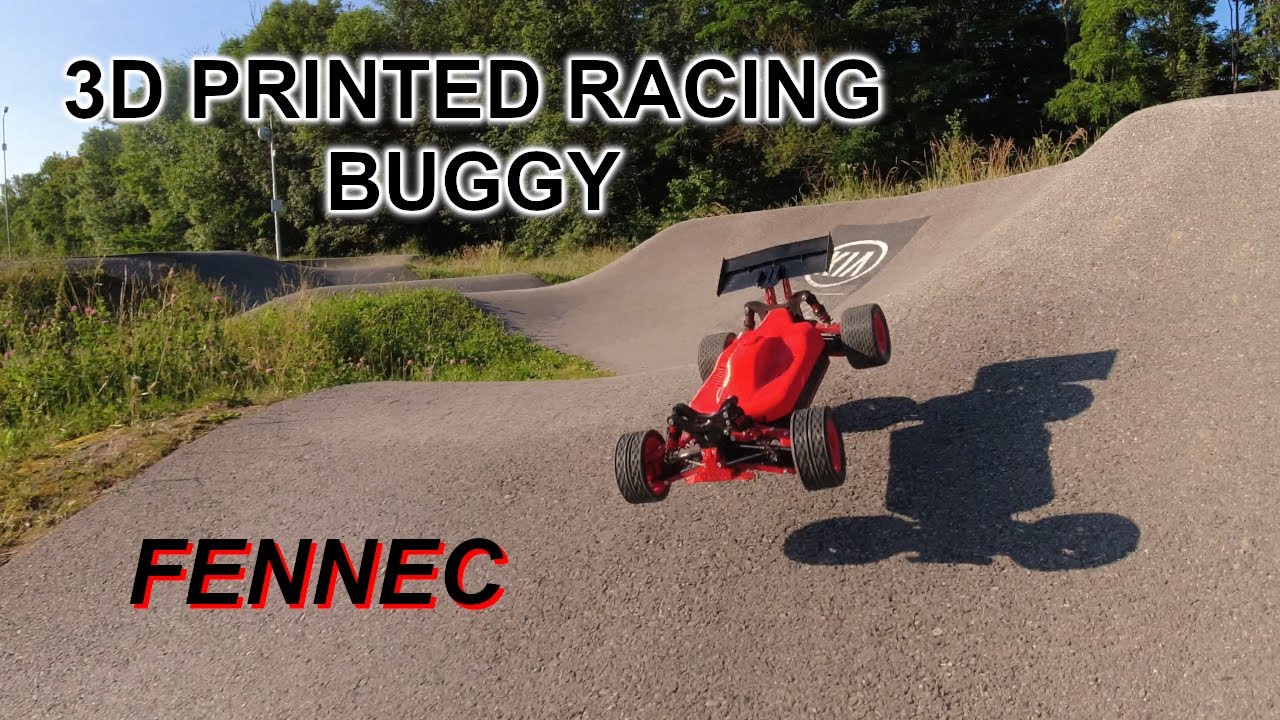 FENNEC – 3D Printed RC Racing Buggy (1:10) | Full Build + Track & Drift Test