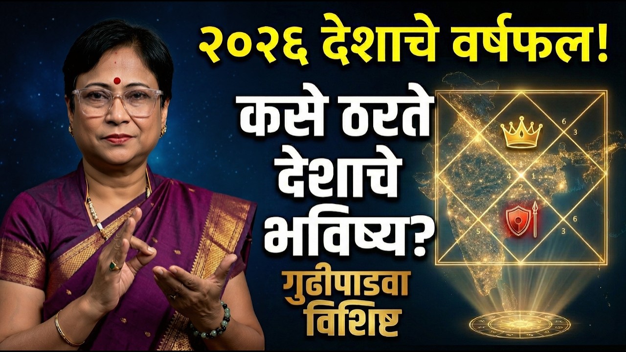 Yearly Horoscope 2026: कसे बनते देशाचे वर्षफल? | Gudi Padwa | Astrology