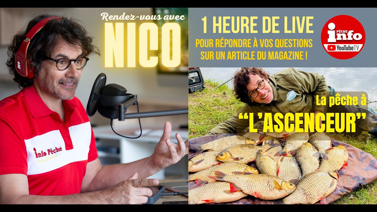 LA PÊCHE À L'ASCENSEUR !