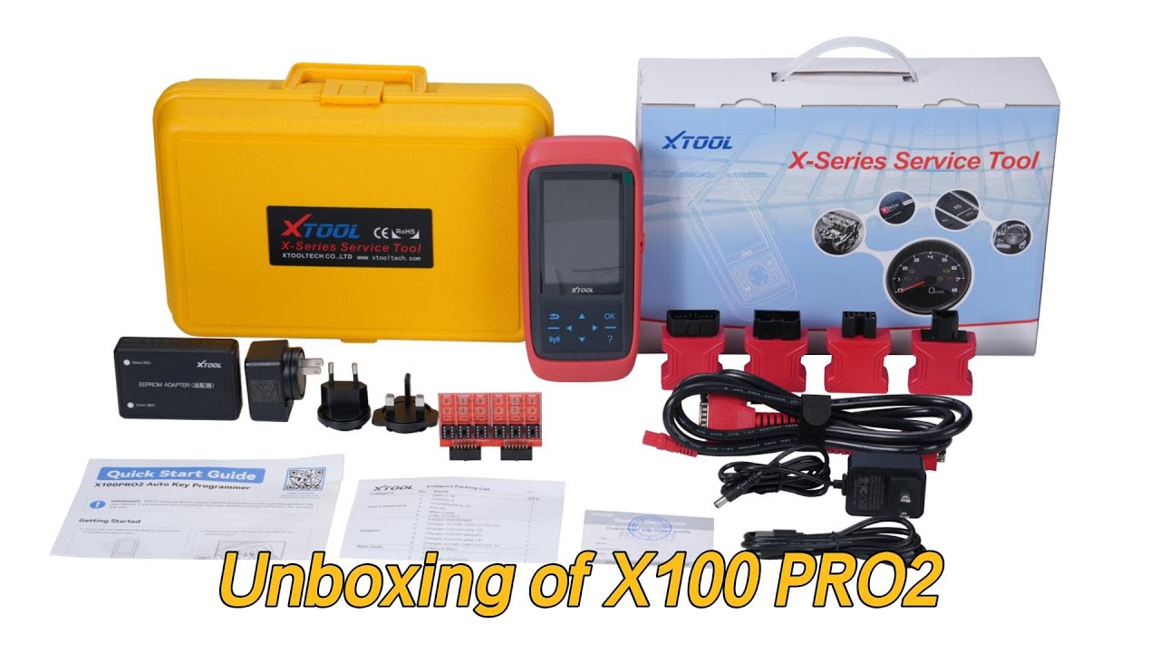 🎥 Unboxing the X100 PRO2 - The Ultimate Automotive Key Programmer!