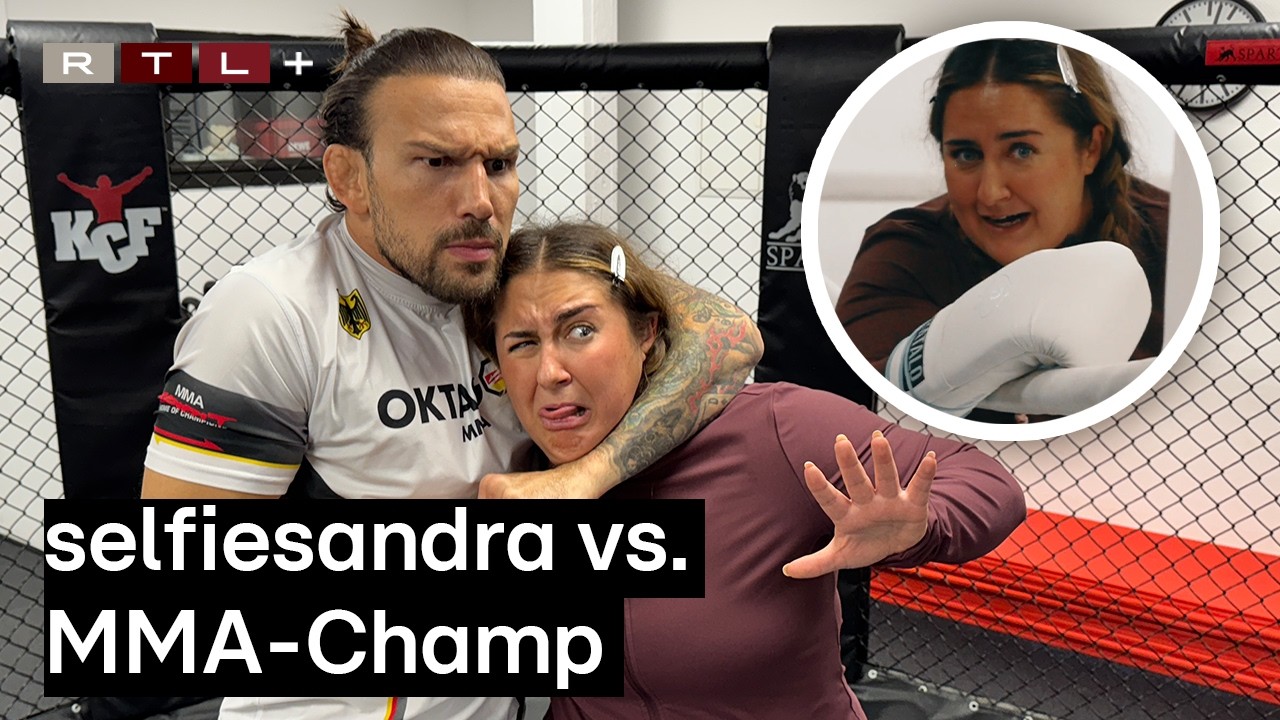 Chilly-Vanilli im MMA-Käfig: Max Coga macht’s ernst! 🥊🔥 | 99 Sportarten mit selfiesandra | RTL+
