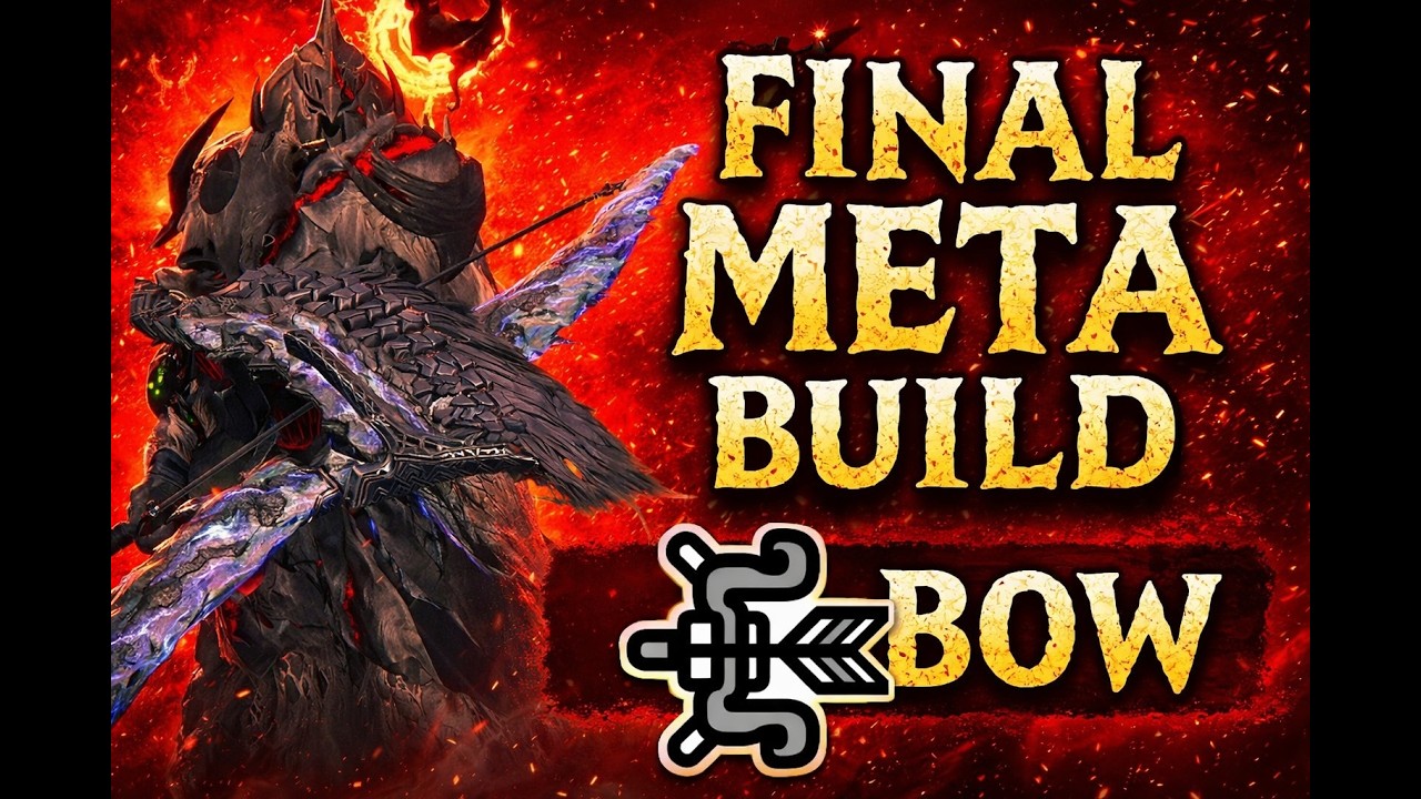 BEST FINAL META BOW BUILD – PRE-MASTER RANK | Monster Hunter Wilds