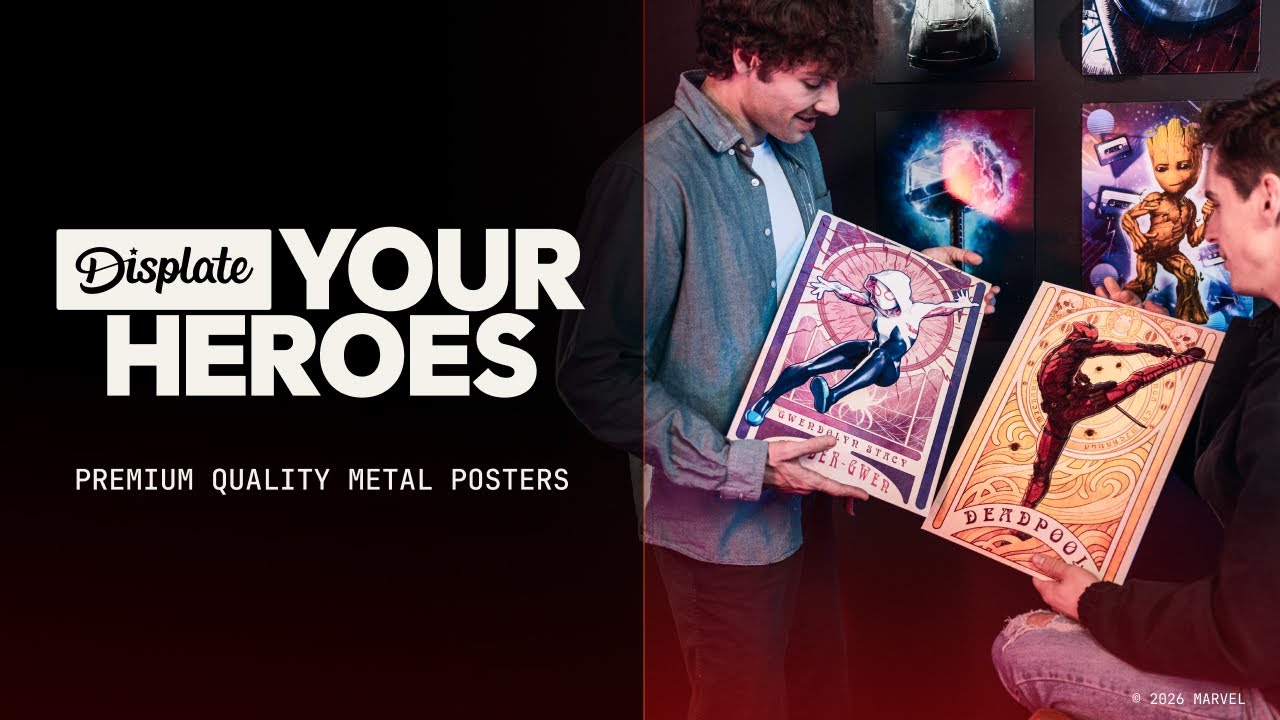 Your Own Metal Poster Multiverse: Shop Officially Licensed Marvel Designs