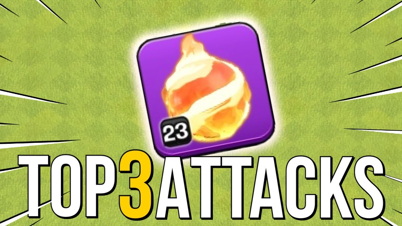 The Top 3 Fire Ball Attack Strategy's at TH15 (Clash of Clans)