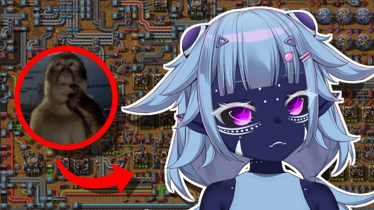 A Very Dumb VTuber Tries to Understand Factorio