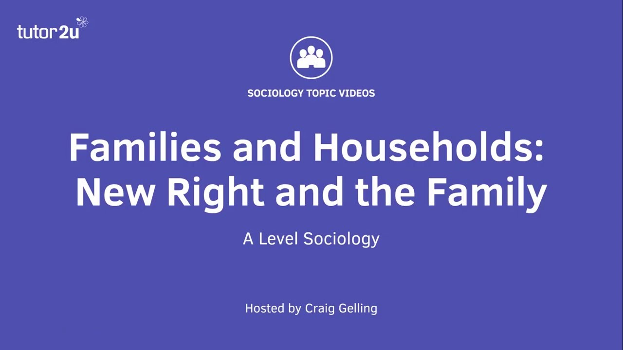 New Right on the Family | A Level Sociology - Families