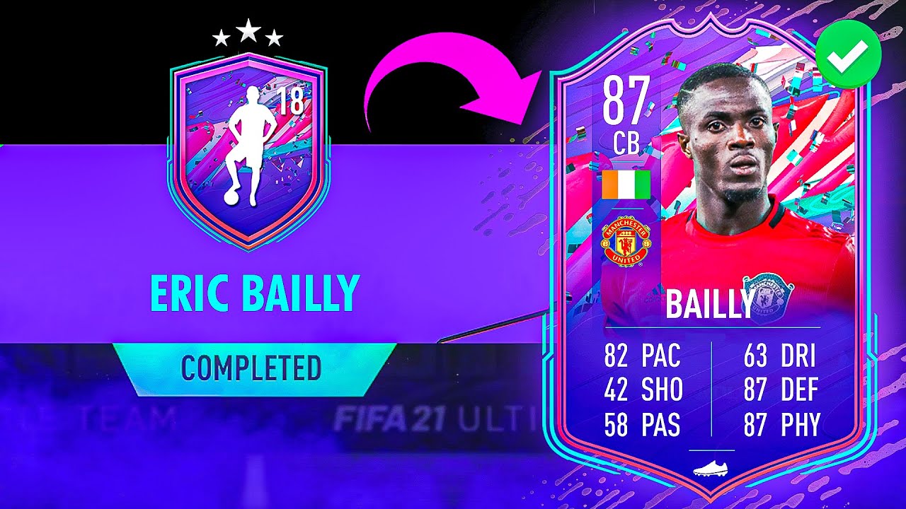 87 'FUT BIRTHDAY' BAILLY SBC CHEAPEST SOLUTION - #FIFA21 87 Eric Bailly FUT Birthday SBC Cheap Way