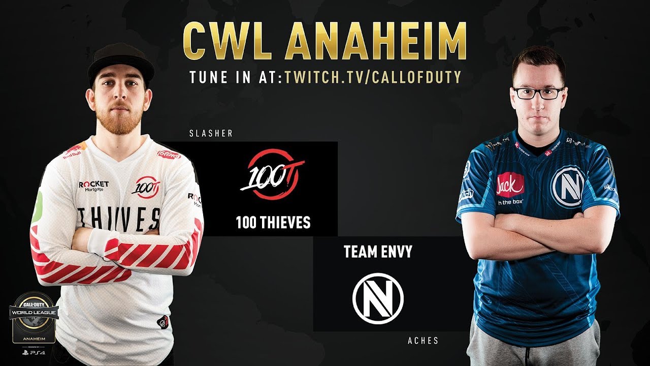 100 Thieves vs Team Envy | CWL Anaheim 2019 | Day 1