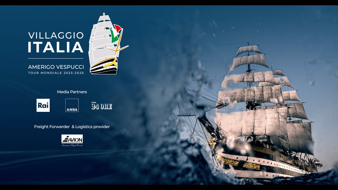 CERIMONIA DI APERTURA DEL VILLAGGIO ITALIA DEL TOUR VESPUCCI A TOKYO