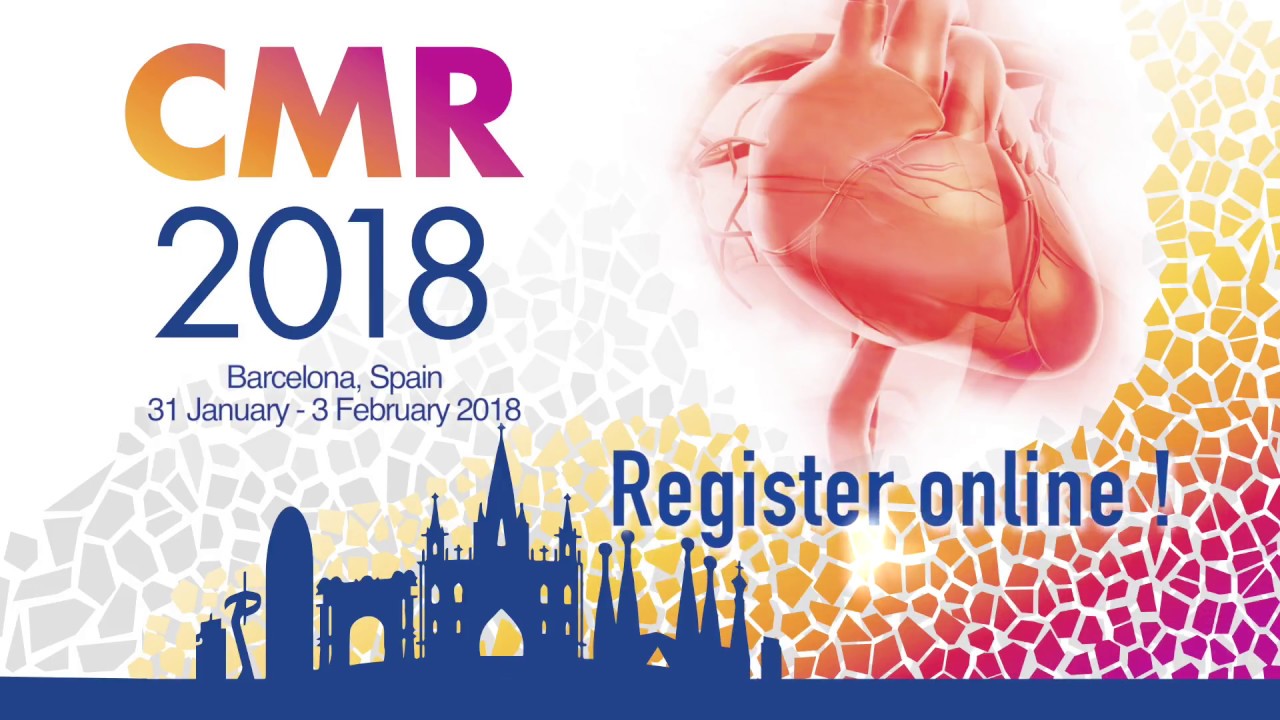 Register for CMR 2018, the joint EuroCMR/SCMR meeting