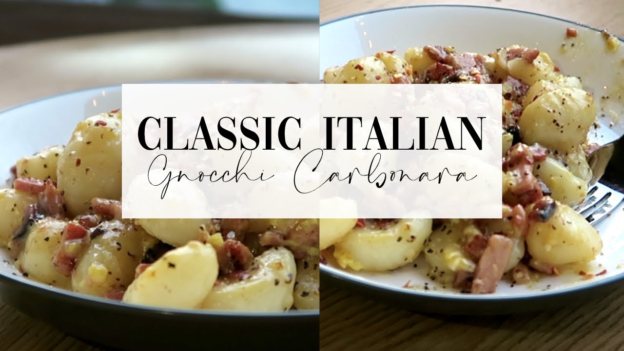 Episode 1: Gnocchi Carbonara