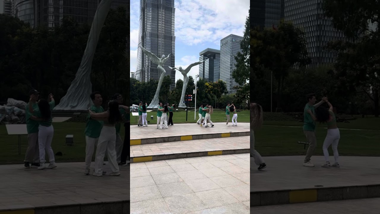 International zouk day Shanghai 2025 real time phone music sound hahaha