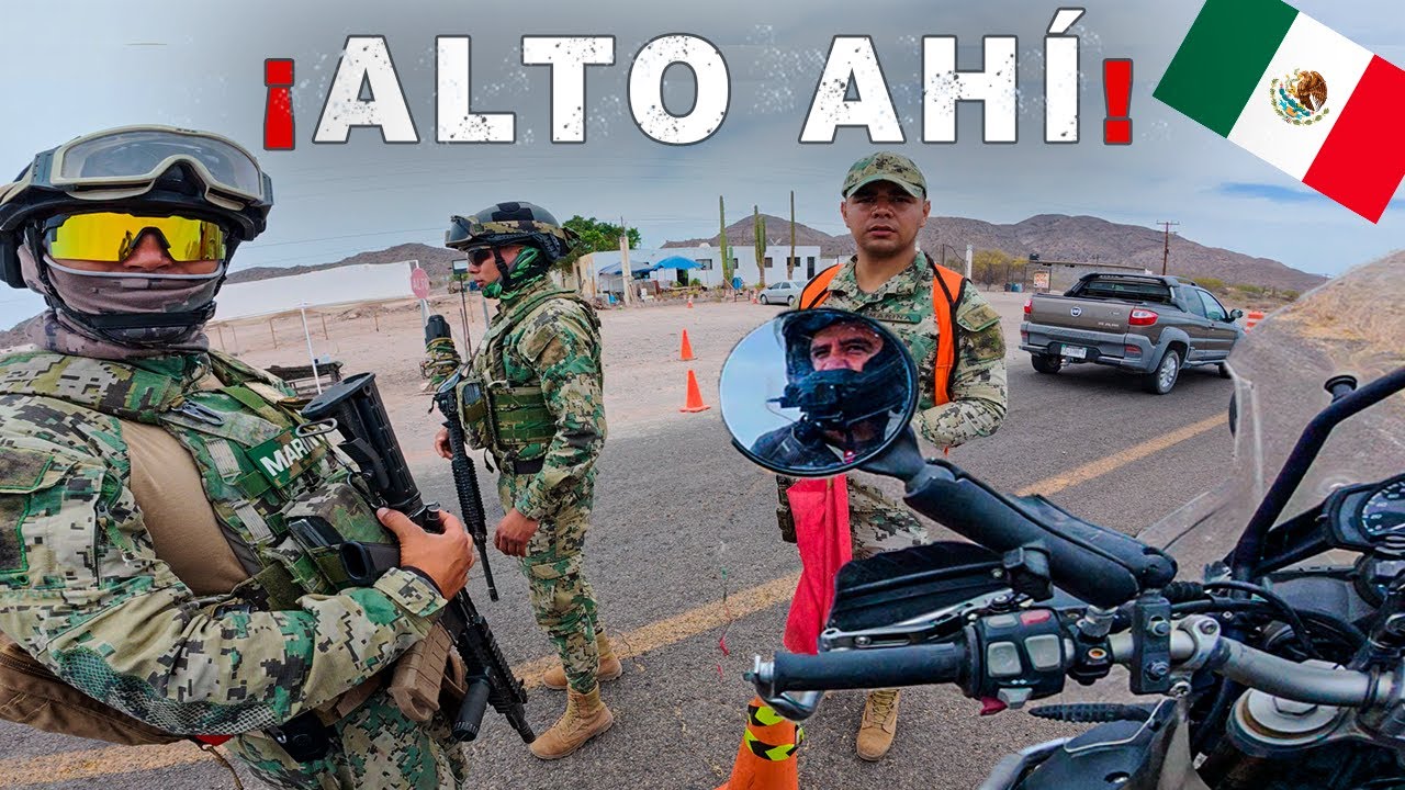 THE MEXICAN ARMY STOPS ME FOR THIS REASON AND CHANGES MY PLANS | Baja California
