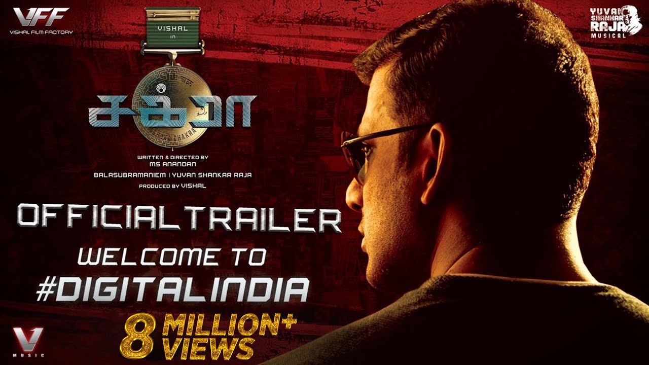 CHAKRA - Official Tamil Trailer | Vishal | M.S. Anandan | Yuvan Shankar Raja | VFF