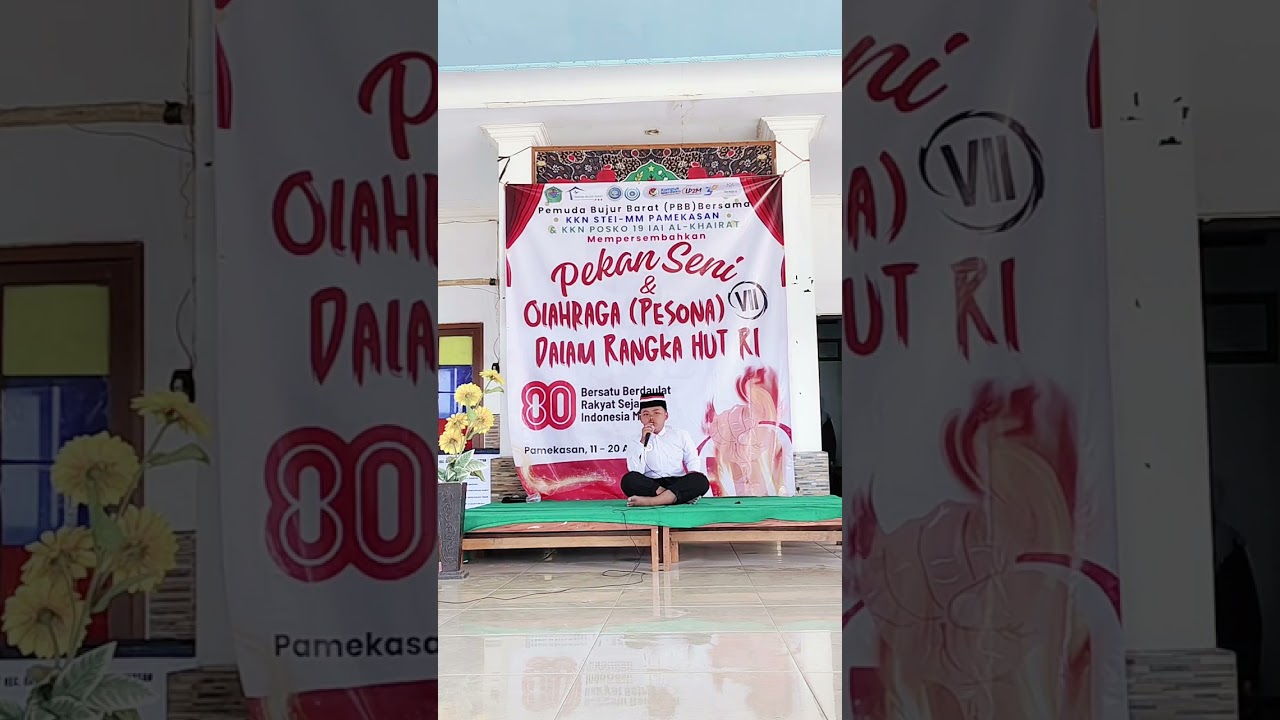 Momen Agustus 2025_Juara 1 Lomba Tahfidz Juz 30 tingat Desa Bujur Barat_Muhammad Hasim Ali