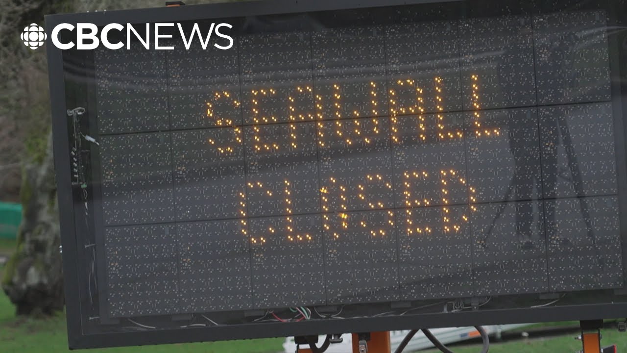 Section of Stanley Park Seawall closed due to significant landslide caused by rain