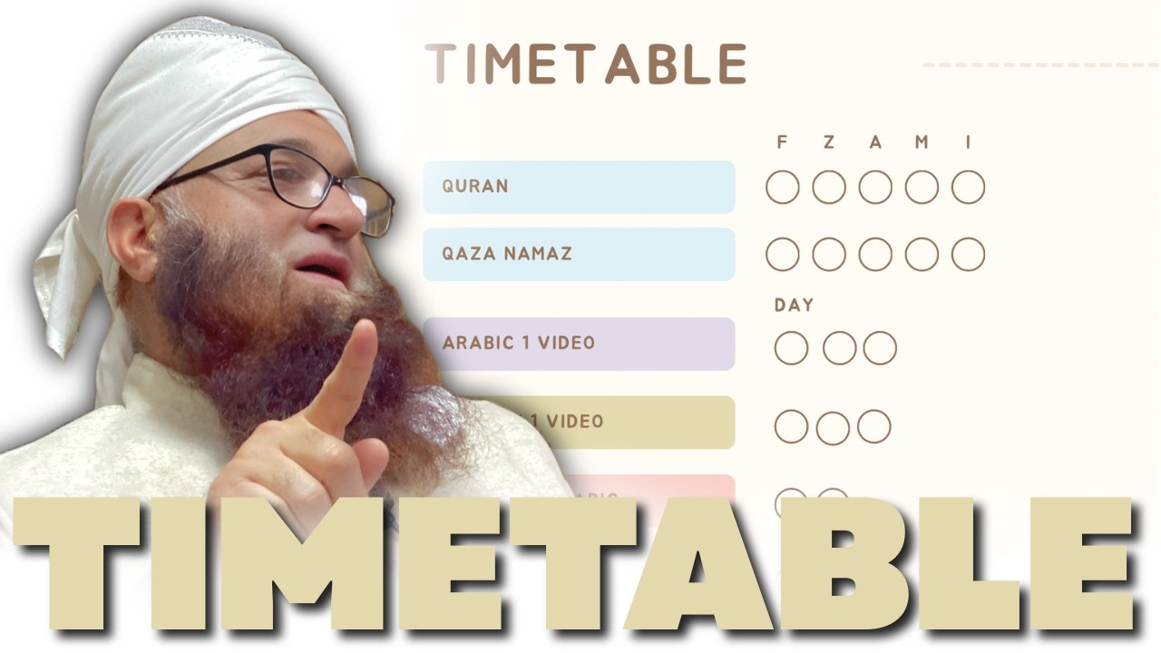 Ramadan Timetable 2026 | Mufti Nazir Ahmad Qasmi Sahab