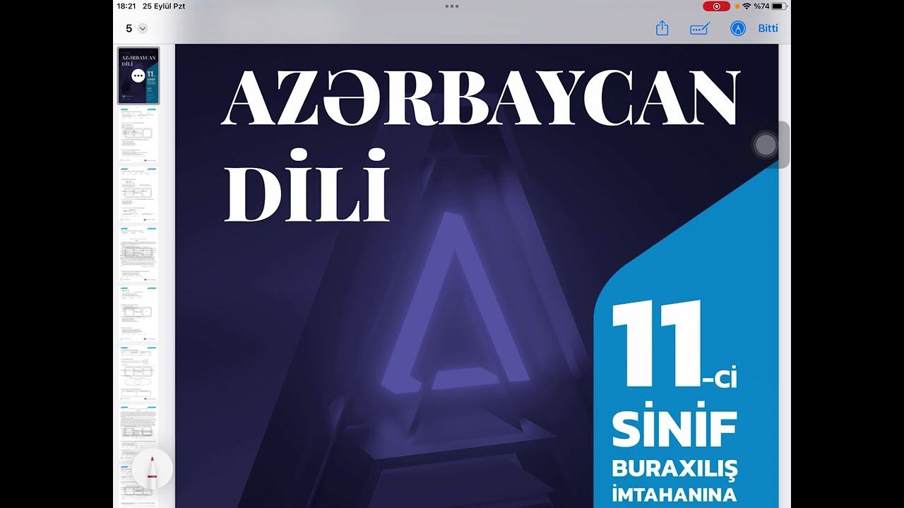 “Güvən”nəşriyyatı, 11-ci sinif buraxılış bankı, 5-ci sınağın izahı