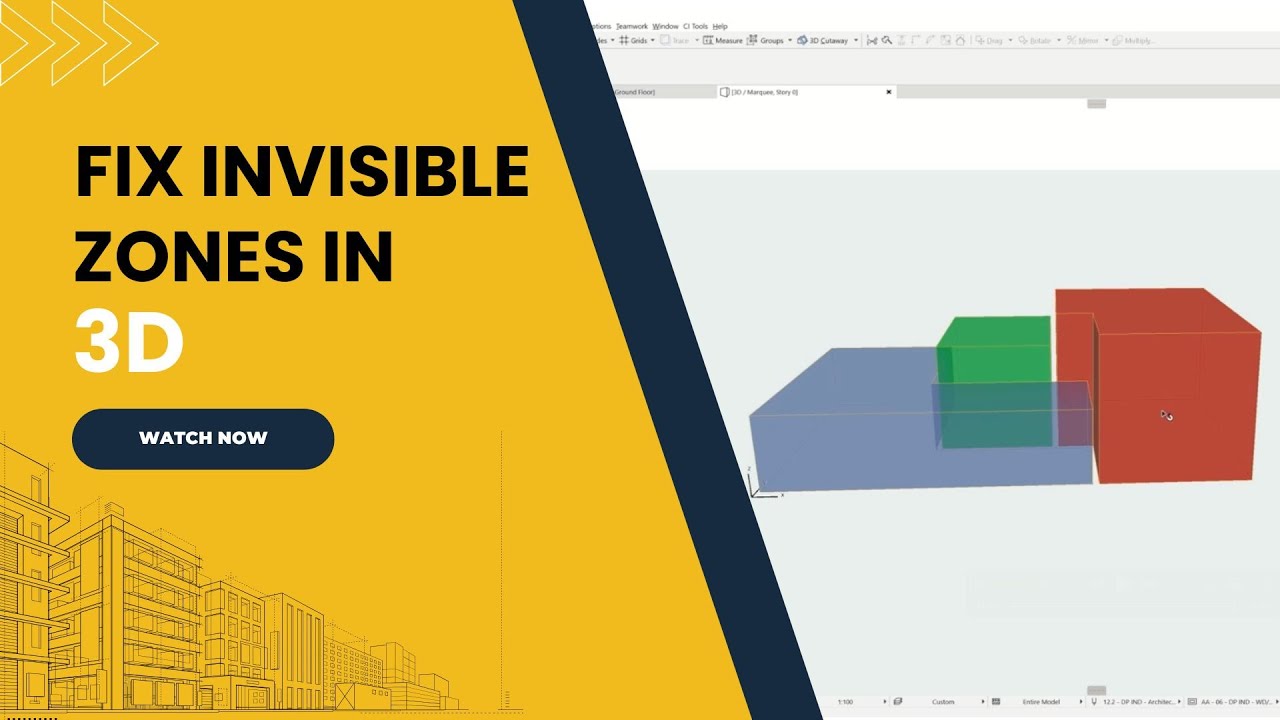 You Won't Believe How EASY Creating Zones in 3D is with Archicad!