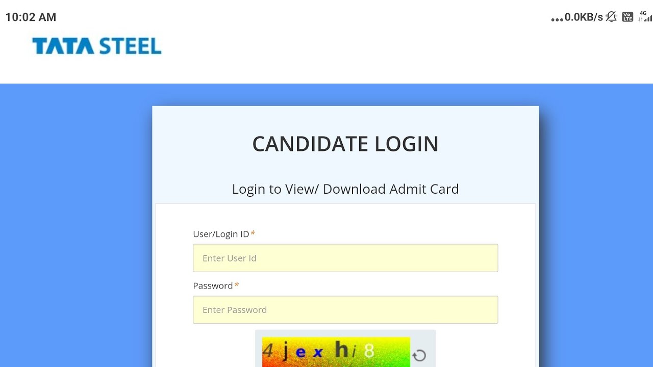 Tata Steel JET Admit Card Download 2022 | Tata JET Admit Card 2022 Download | Tata Steel Admit Card