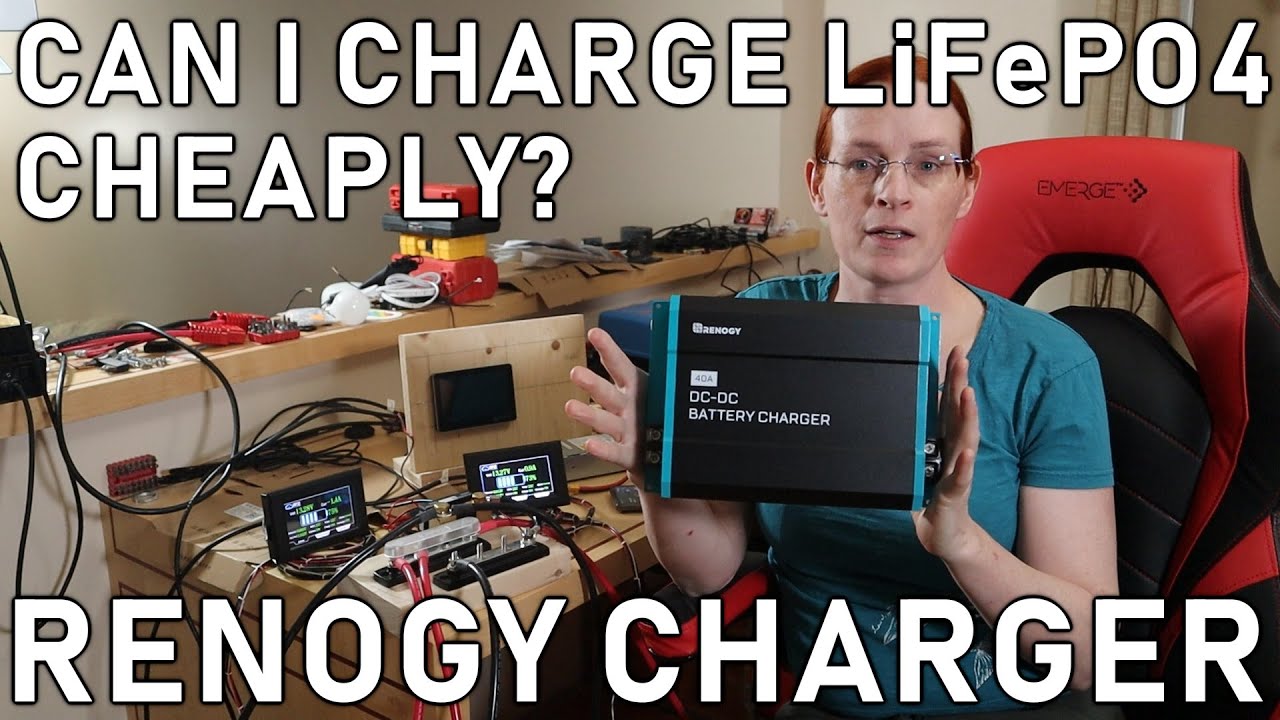 Can I Charge LFP Off An Alternator, Cheaply?  - Renogy DC-DC 40A Charger (Ep. 62)