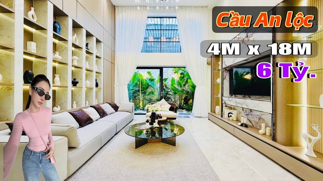 Cuối Nguyễn Oanh Cầu An Lộc | Hơn 6 Tỷ nhà xây mới 4 Lầu có Sân Vườn - Khu Này Hiếm nhà bán lắm