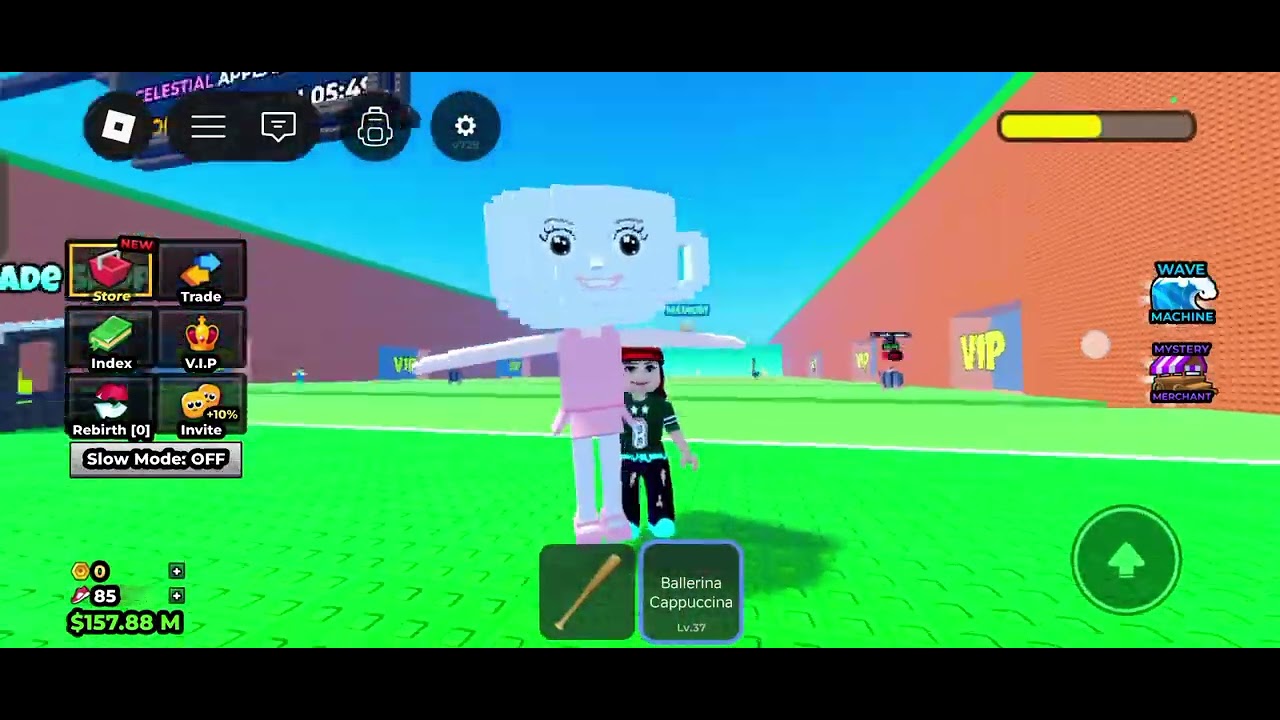 Playing escape tsunami for brainrots 