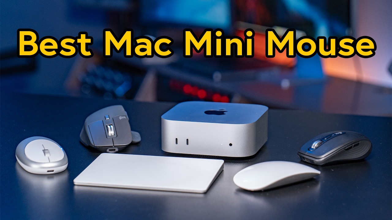 Лучшие Bluetooth-мыши для M4 Mac Mini